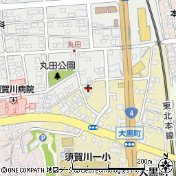 福島県須賀川市大黒町258周辺の地図