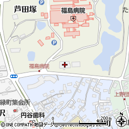 福島病院附属看護学校周辺の地図
