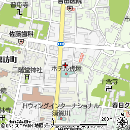 福島県須賀川市宮先町44周辺の地図