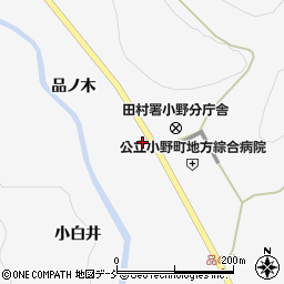 村上正男染物店周辺の地図