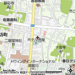 福島県須賀川市宮先町44-1周辺の地図