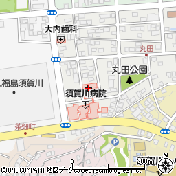 福島県須賀川市丸田町62周辺の地図