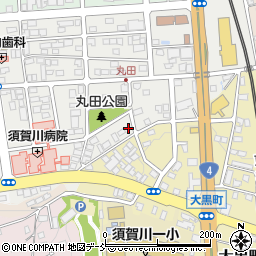 福島県須賀川市丸田町91周辺の地図