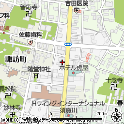 福島県須賀川市宮先町19周辺の地図