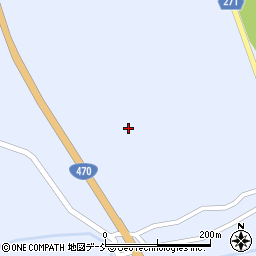 石川県輪島市三井町洲衛サンノ田周辺の地図