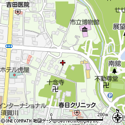 福島県須賀川市池上町54周辺の地図