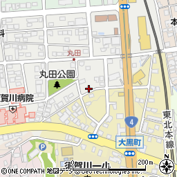 福島県須賀川市丸田町113周辺の地図
