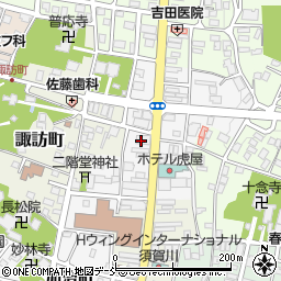 株式会社常陽銀行　須賀川支店周辺の地図