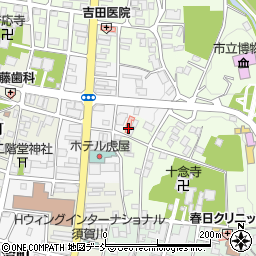 福島県須賀川市池上町123周辺の地図