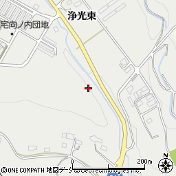 小塙上郡山線周辺の地図