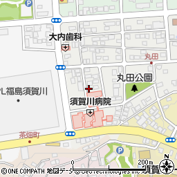 福島県須賀川市丸田町53周辺の地図