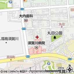 福島県須賀川市丸田町54周辺の地図