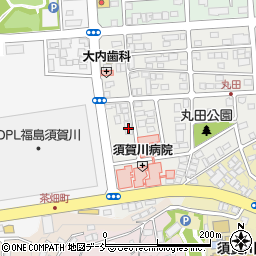 福島県須賀川市丸田町47周辺の地図