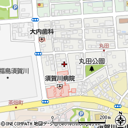 福島県須賀川市丸田町61周辺の地図