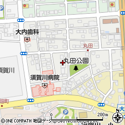 福島県須賀川市丸田町76周辺の地図