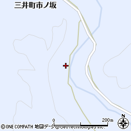 石川県輪島市三井町市ノ坂ウ28周辺の地図