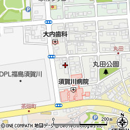 福島県須賀川市丸田町46周辺の地図