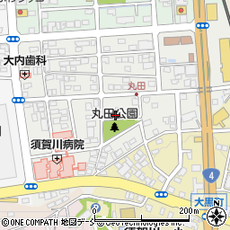 福島県須賀川市丸田町69周辺の地図