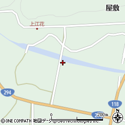 福島県須賀川市江花川久保周辺の地図