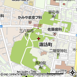 市神稲荷神社周辺の地図
