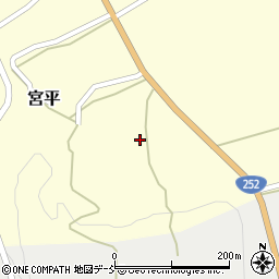 新潟県柏崎市宮平1969周辺の地図