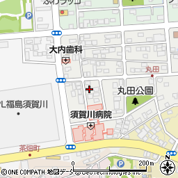 福島県須賀川市丸田町56周辺の地図