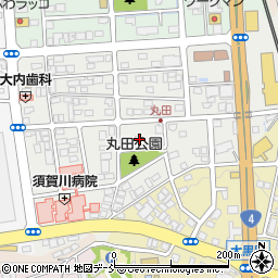 幕田新聞店周辺の地図