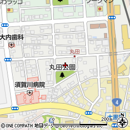 福島県須賀川市丸田町83周辺の地図