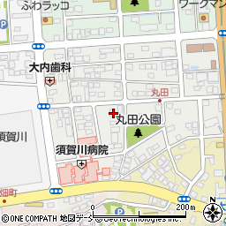 福島県須賀川市丸田町71周辺の地図