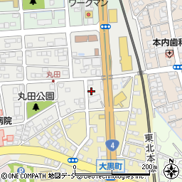 福島県須賀川市丸田町125周辺の地図