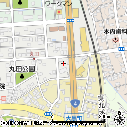 福島県須賀川市丸田町128周辺の地図