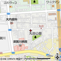 福島県須賀川市丸田町73周辺の地図