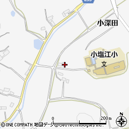 福島県須賀川市塩田小深田51周辺の地図