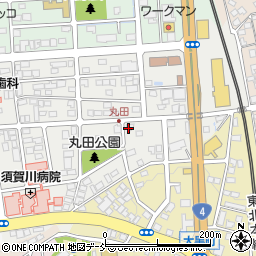 どんどん 丸田店周辺の地図