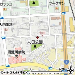 福島県須賀川市丸田町87周辺の地図