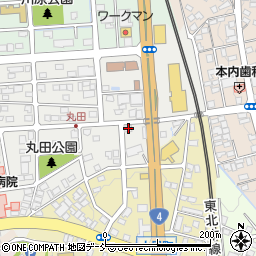 福島県須賀川市丸田町126周辺の地図
