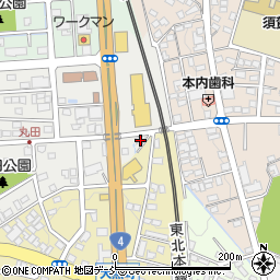 福島県須賀川市丸田町280周辺の地図