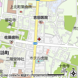 まる助 須賀川店周辺の地図