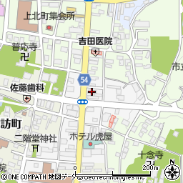 まる助 須賀川店周辺の地図