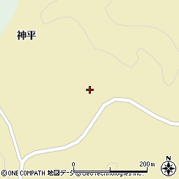 福島県田村郡小野町皮籠石堰場周辺の地図