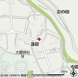 福島県須賀川市浜尾漆房周辺の地図