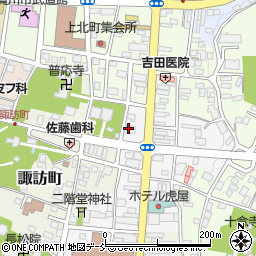福島県商工信用組合石川支店周辺の地図