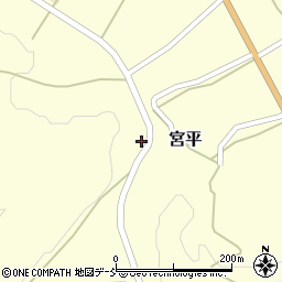 新潟県柏崎市宮平1188周辺の地図