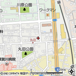 福島県須賀川市丸田町162周辺の地図