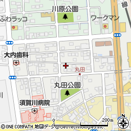 福島県須賀川市丸田町171周辺の地図