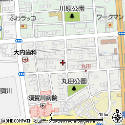 福島県須賀川市丸田町221周辺の地図