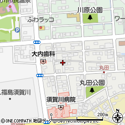 福島県須賀川市丸田町215周辺の地図