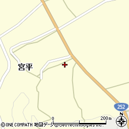 新潟県柏崎市宮平1958周辺の地図