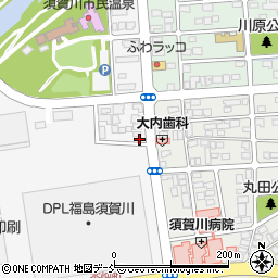 ウル・カウズ須賀川店周辺の地図