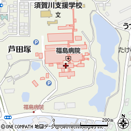 福島県須賀川市芦田塚13周辺の地図